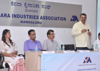Interactive Session with Sri. V Sunil Kumar, Hon’ble Minister for Energy and Kannada & Culture, Govt. of Karnataka and District Incharge Minister for Dakshina Kannada District.