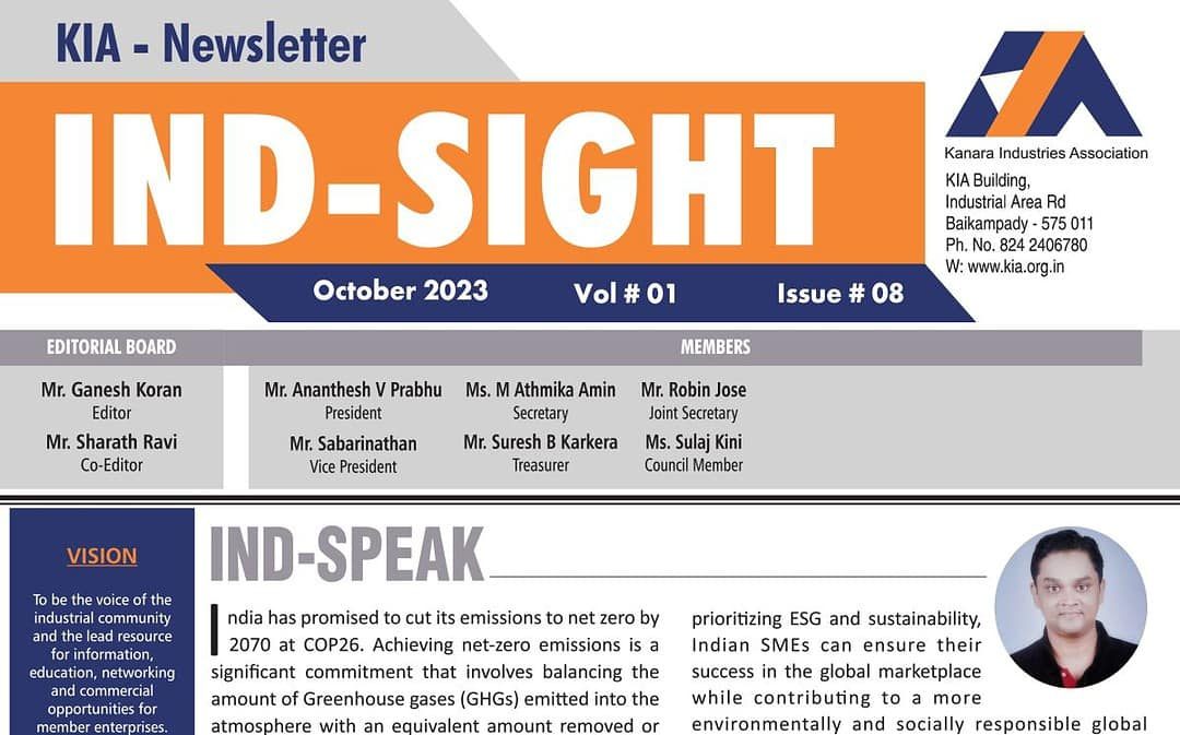 KIA – Newsletter, Issue 08 – September